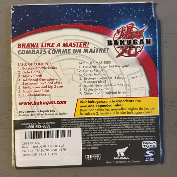 Bakugan Battle Brawlers BakuCore B3 Extension Plus Booster Pack 2009+Training CD - Picture 7 of 7